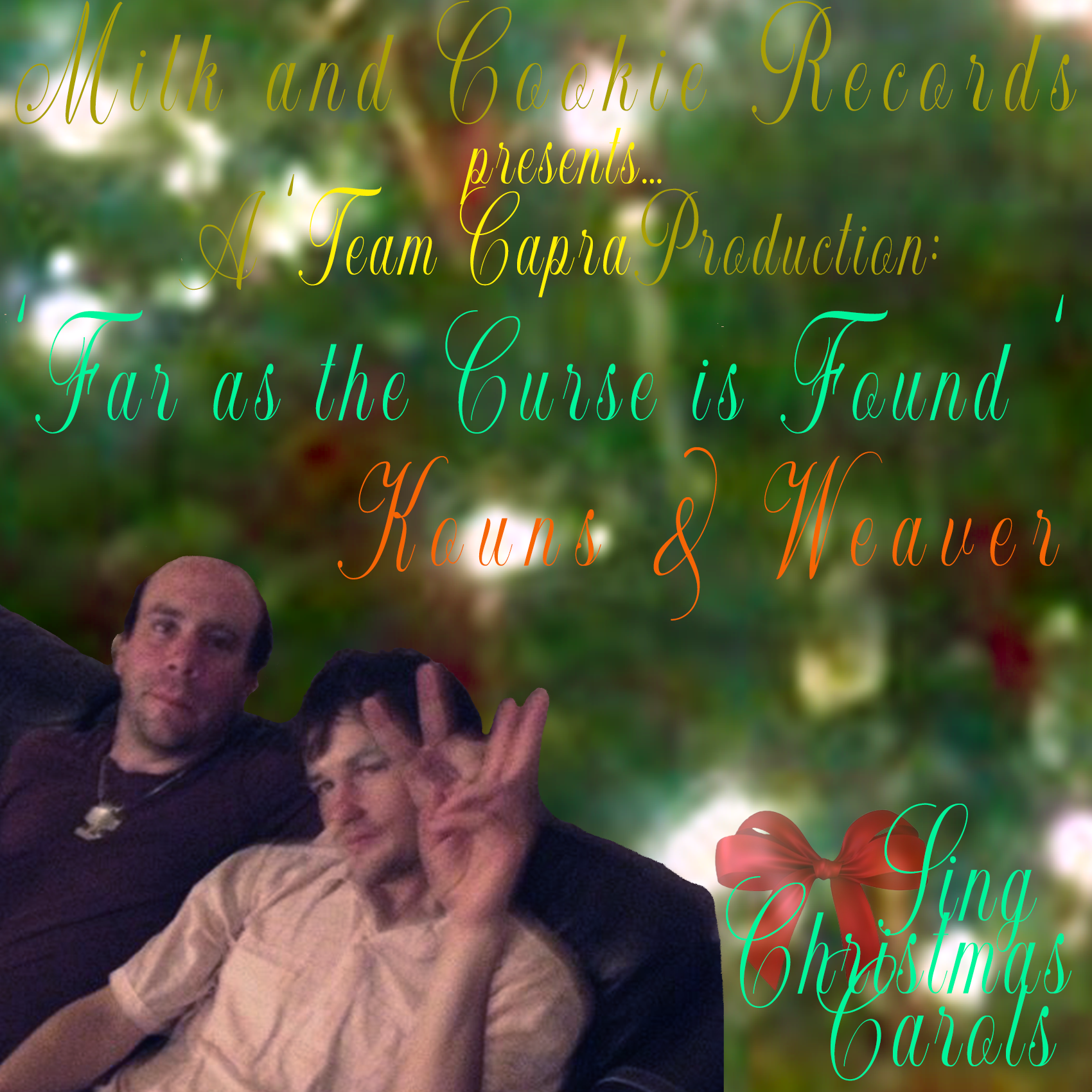 Zack Kouns and Rick Weaver go caroling on Christmas. December 25, 2014