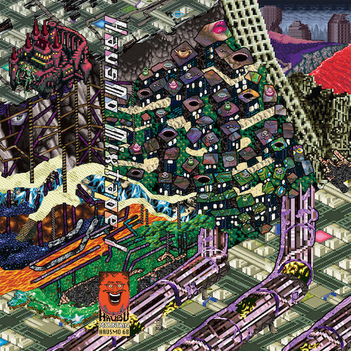 Hausu Mountain mixtape HausMo Mixtape I featuring D/A/D, FIN, Quicksails, World War, TALsounds, Lockbox, Rick Weaver, Black Hat, BANG! BROS, Do Pas O, Fire-Toolz, Khaki Blazer, Potions, Kill Alters, Form A Log, Eartheater, MrDougDoug, Moth Cock, Brett Naucke, Tiger Village, Andrew Bernstein and Mukqs. Bandcamp embed. April 20 2018